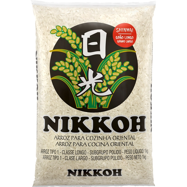 Arroz Nikkoh Tipo 1 Classe Longo 1kg