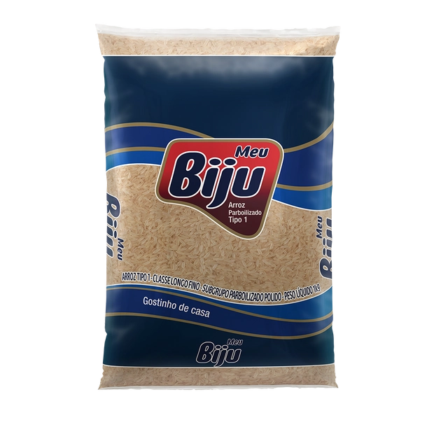 Arroz Parboilizado Meu Biju Tipo 1 1kg