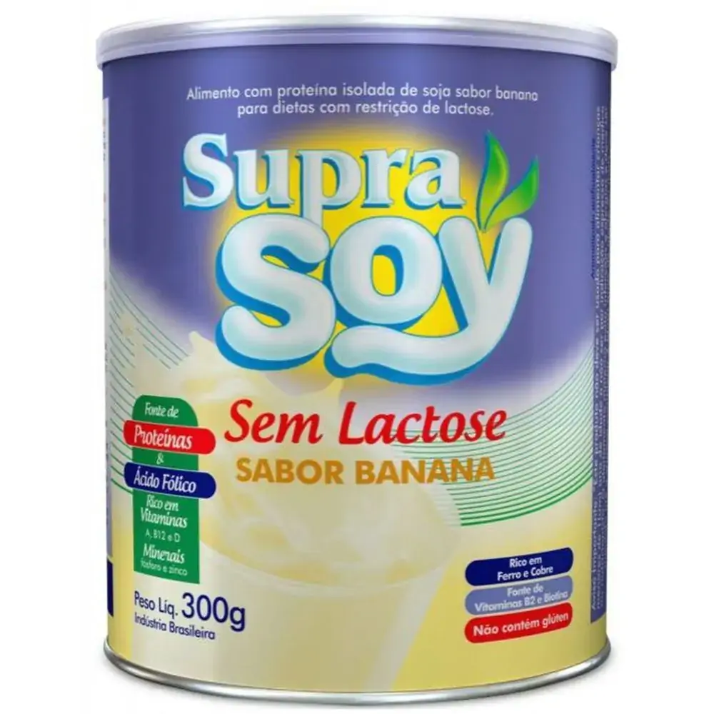 Alimento Em Pó Supra Joy Sem Lactose Sabor Banana 300g