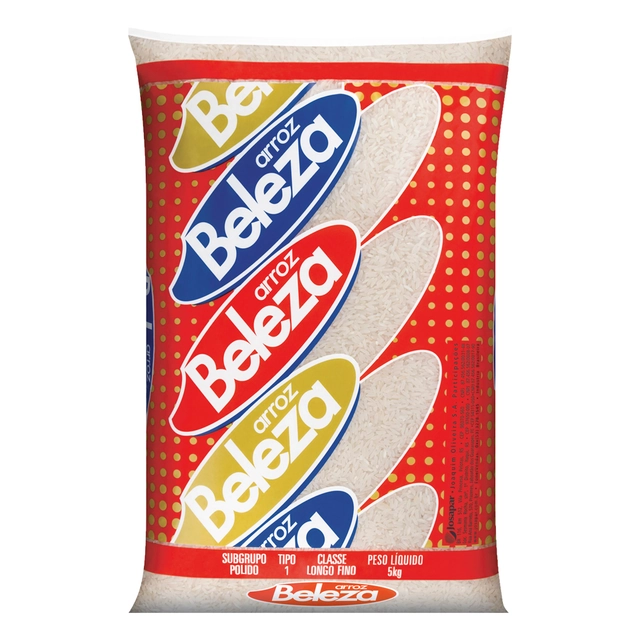 Arroz Beleza Tipo 1 Classe Longo Fino 5kg