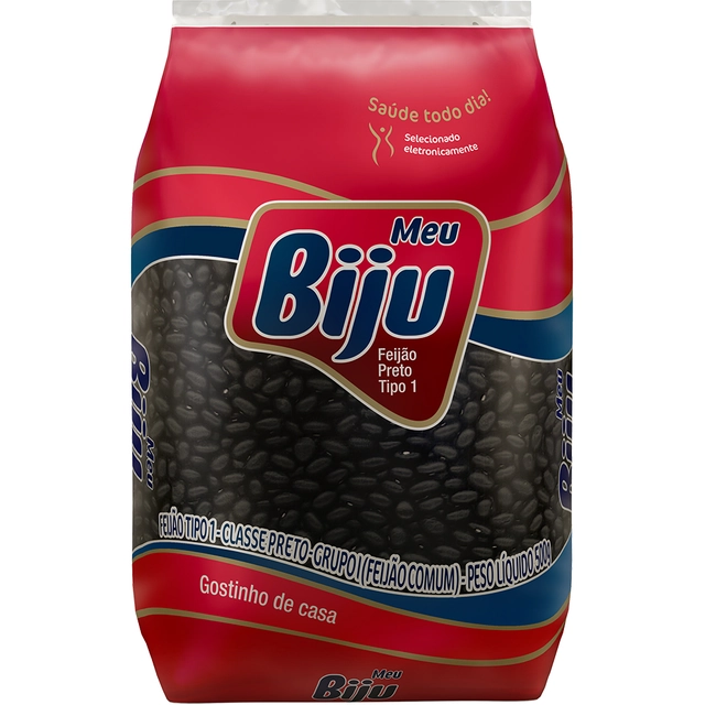 Feijão Preto Meu Biju Tipo 1 500g