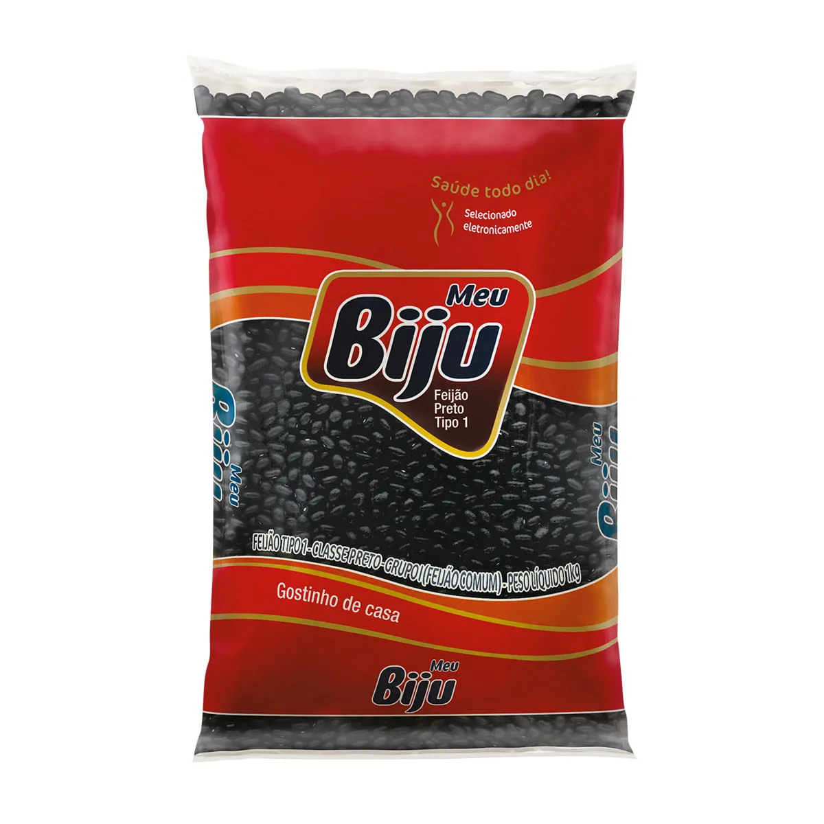 Feijão Preto Meu Biju Tipo 1 1kg