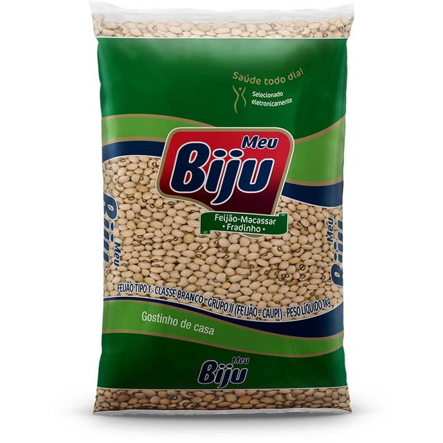Feijão Macassar Fradinho Meu Biju 1kg
