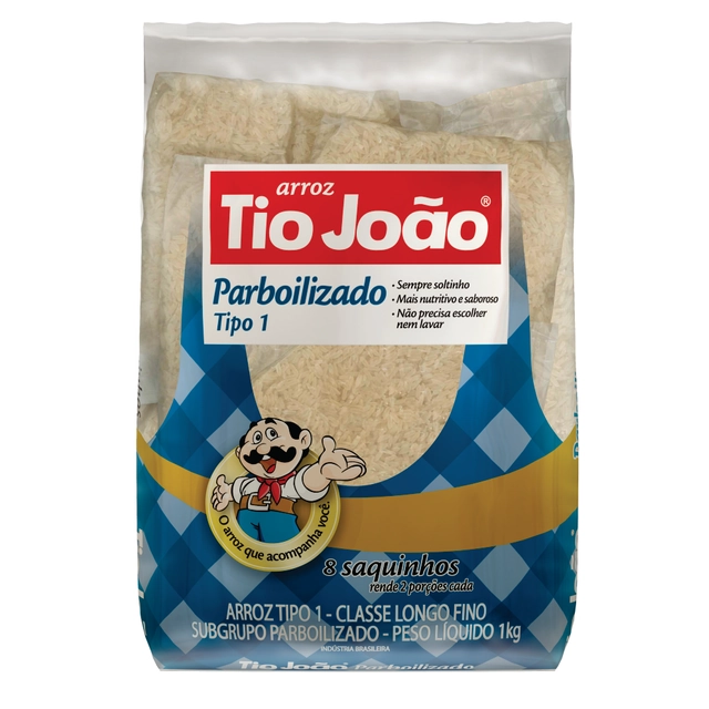 Tio João Parboilizado Tipo 1 Pacote