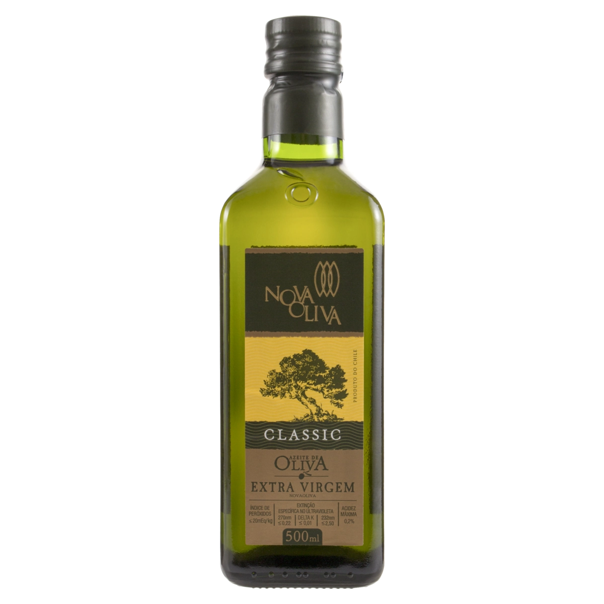 Azeite De Oliva Extravirgem Chileno Nova Oliva Vidro 500ml