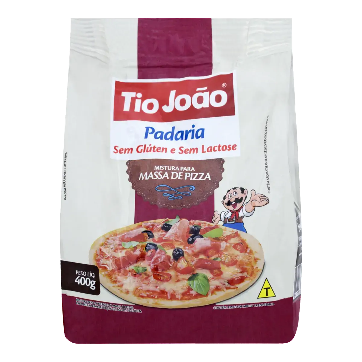 Mist Preparo Massa Tio Joao P/pizza 400g