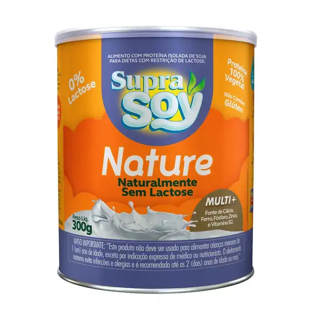 Alimento Em Pó Supra Soy Nature 300g