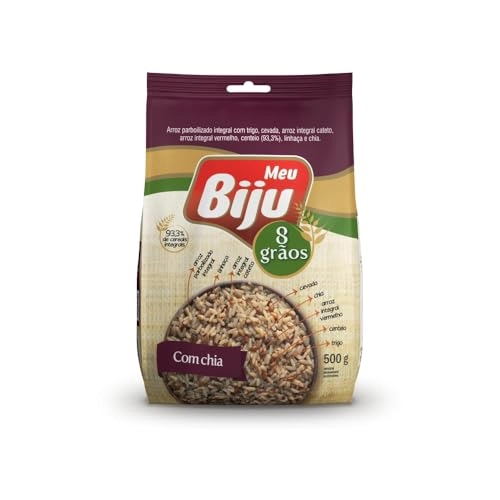 Arroz Meu Biju 8 Graos Integrais Cchia 500g