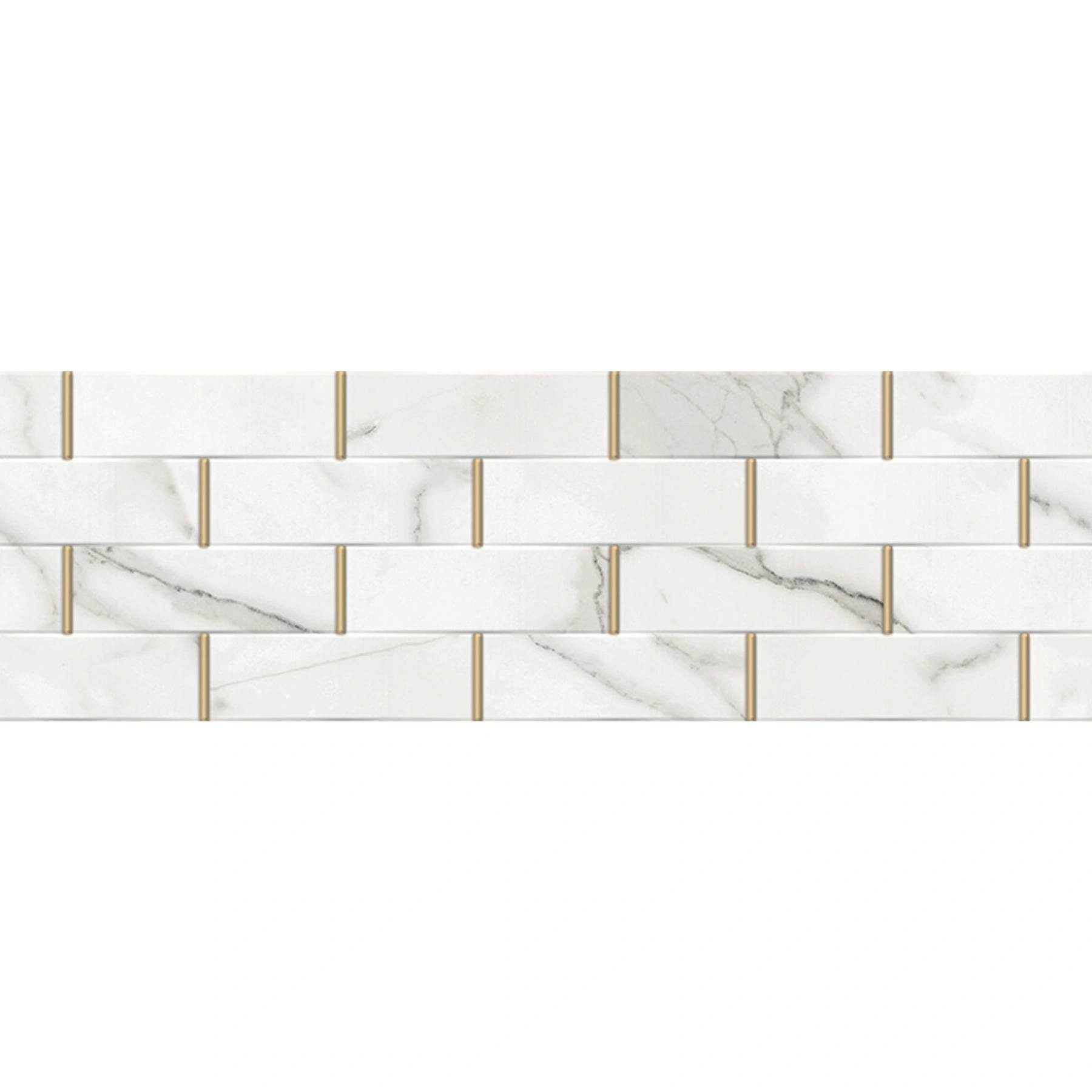 Revestimento Interno Acetinado Borda Reta 32x100cm Trama Rimini 4334 Ceusa
