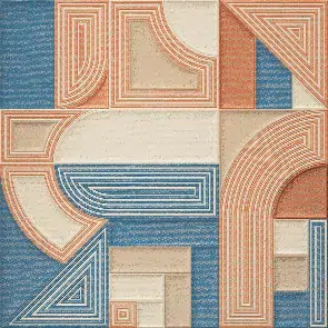 Porcelanato Blue Natural Relevo Moderado Matte Retificado Ceusa 60cm X 60cm 5 Unidades