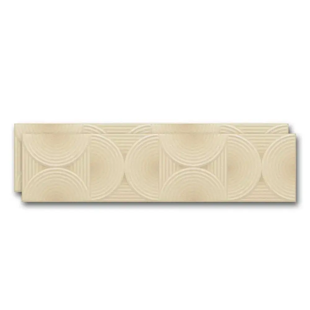 Porcelanato Yellow Matte Relevo Moderado Matte/lux Bold Ceusa 10cm X 40cm 10 Unidades