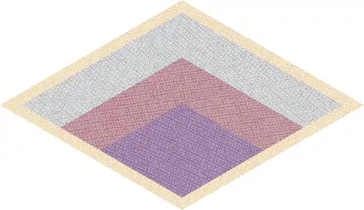 Porcelanato Mix Natural Matte/lux Retificado Ceusa 13cm X 22,50cm 10 Unidades