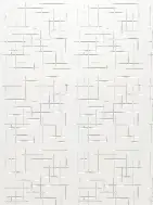 Porcelanato White Matte Lux Relevo Moderado Matte Bold Ceusa 60cm X 60cm 5 Unidades