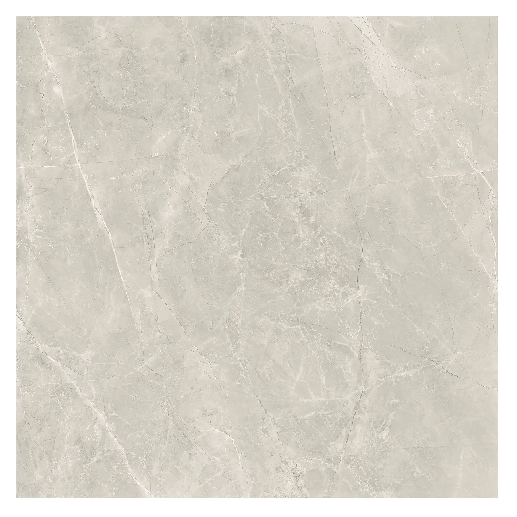 Porcelanato Marmorizado Polido Borda Reta Interno 87,7x87,7cm Castellon Gr Portinari