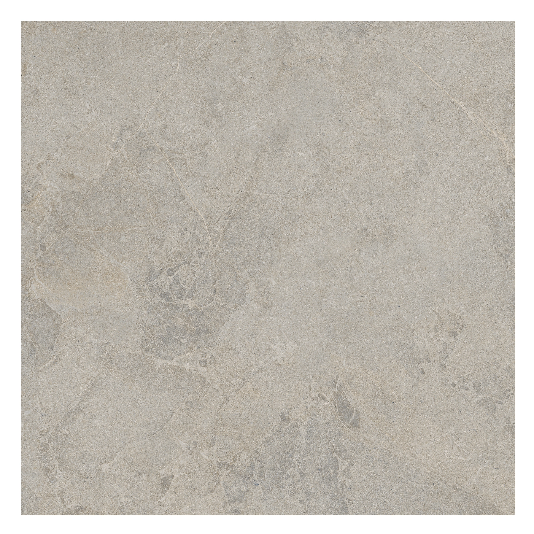 Porcelanato Pedra Fosco Borda Reta Externo 120x120cm Verona Cinza Portinari