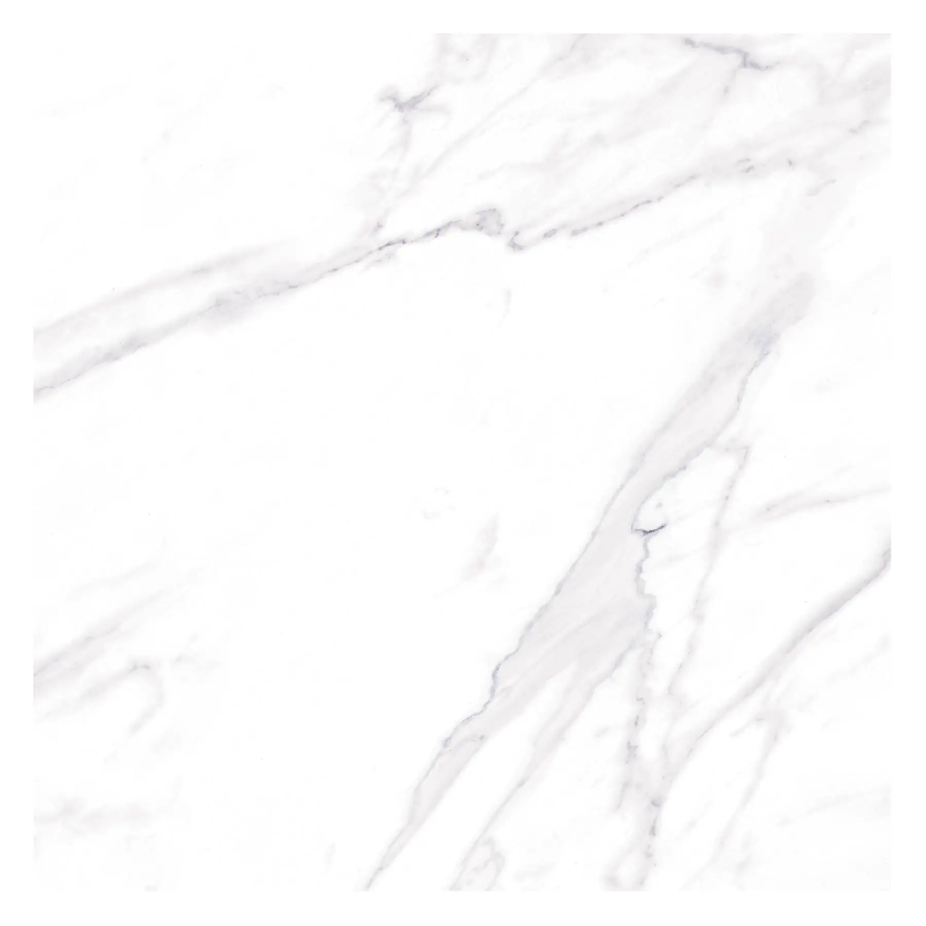 Porcelanato Marmorizado Acetinado Borda Reta Interno 87,7x87,7cm Calacata Clássico HD White Portinari