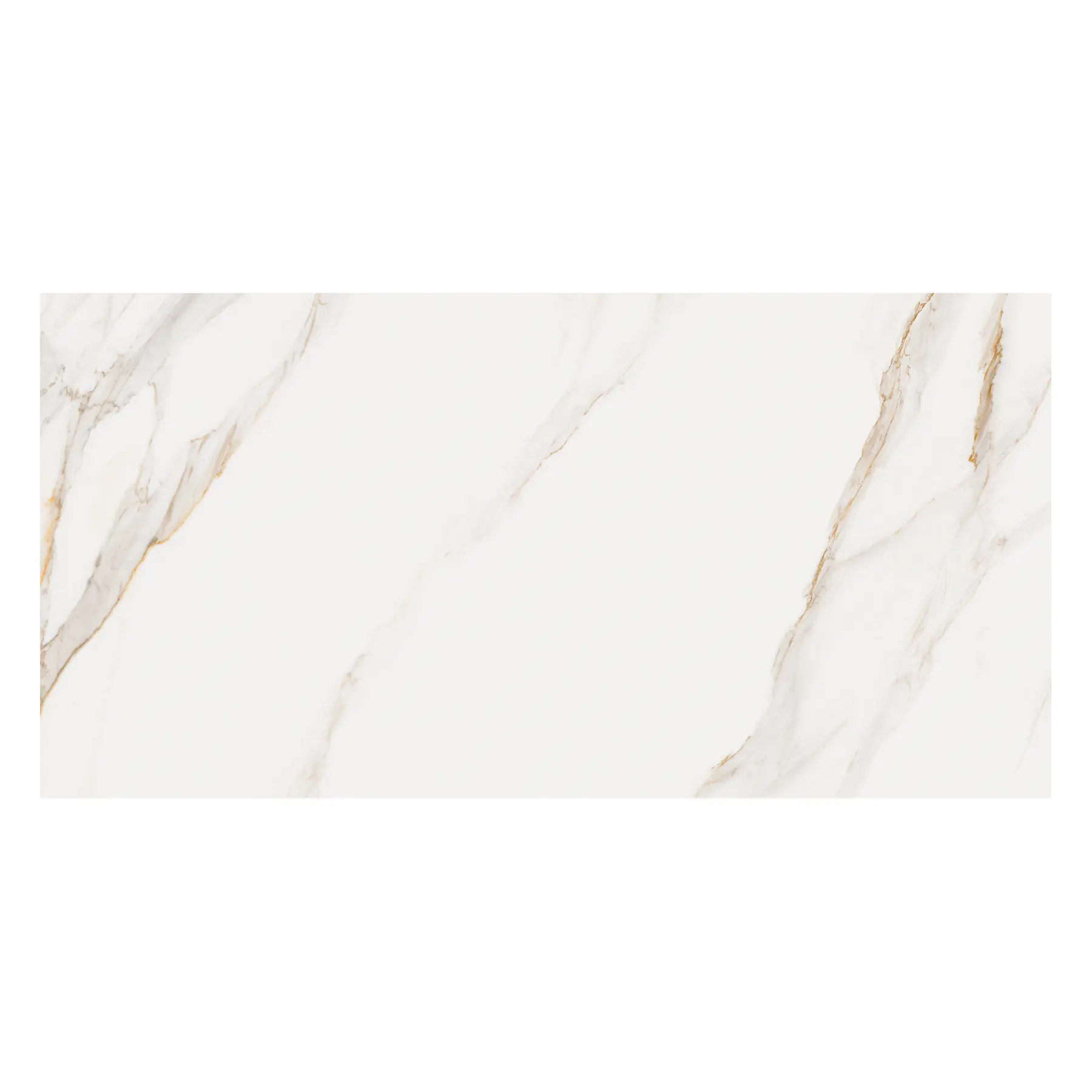 Porcelanato Marmorizado Acetinado Borda Reta Interno 90x180cm Calacata Royal Wh Ceusa