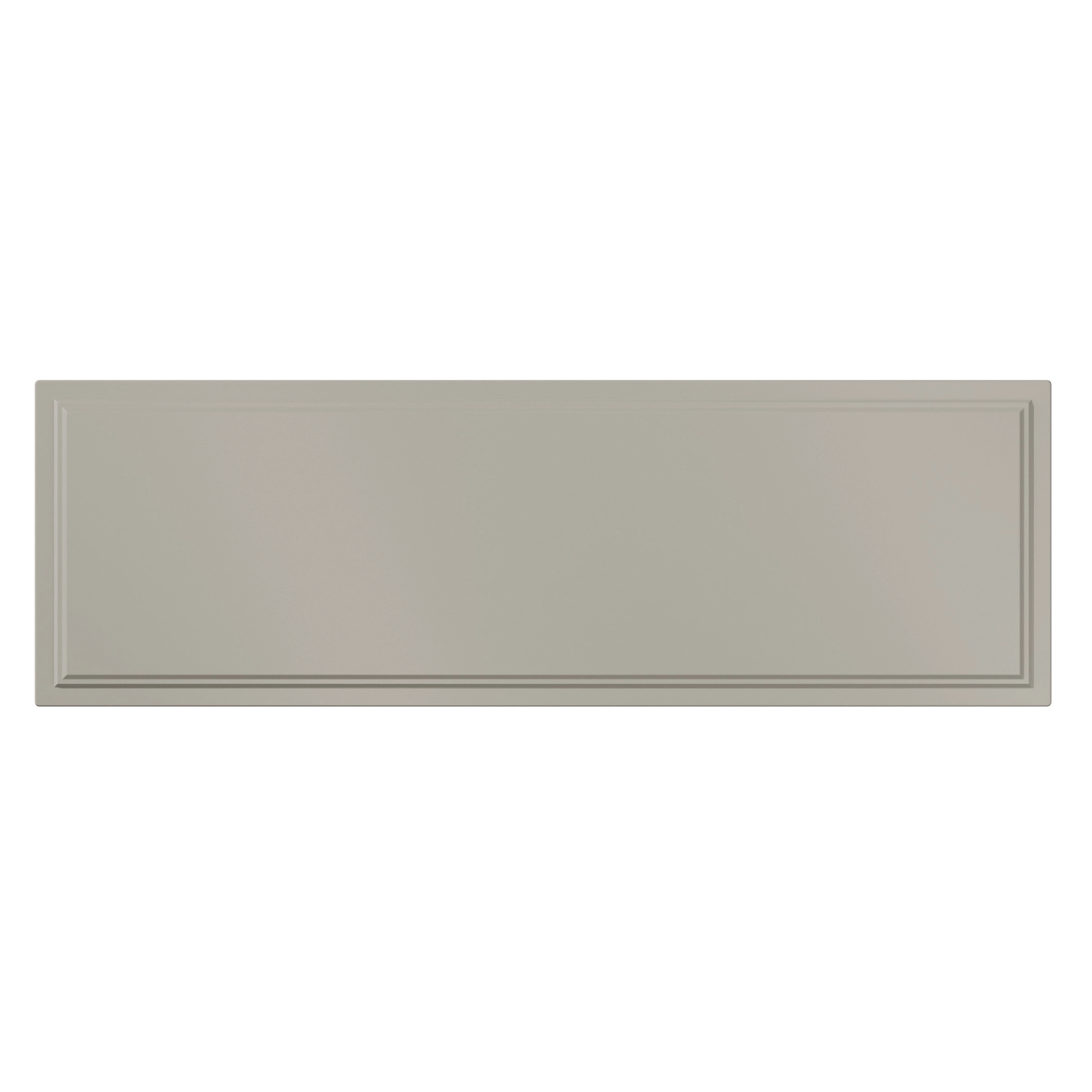Revestimento de Parede Interno Monocolor Acetinado 7,7x24,1cm Borda Arredondada Frame Soft Grey Matte Portinari