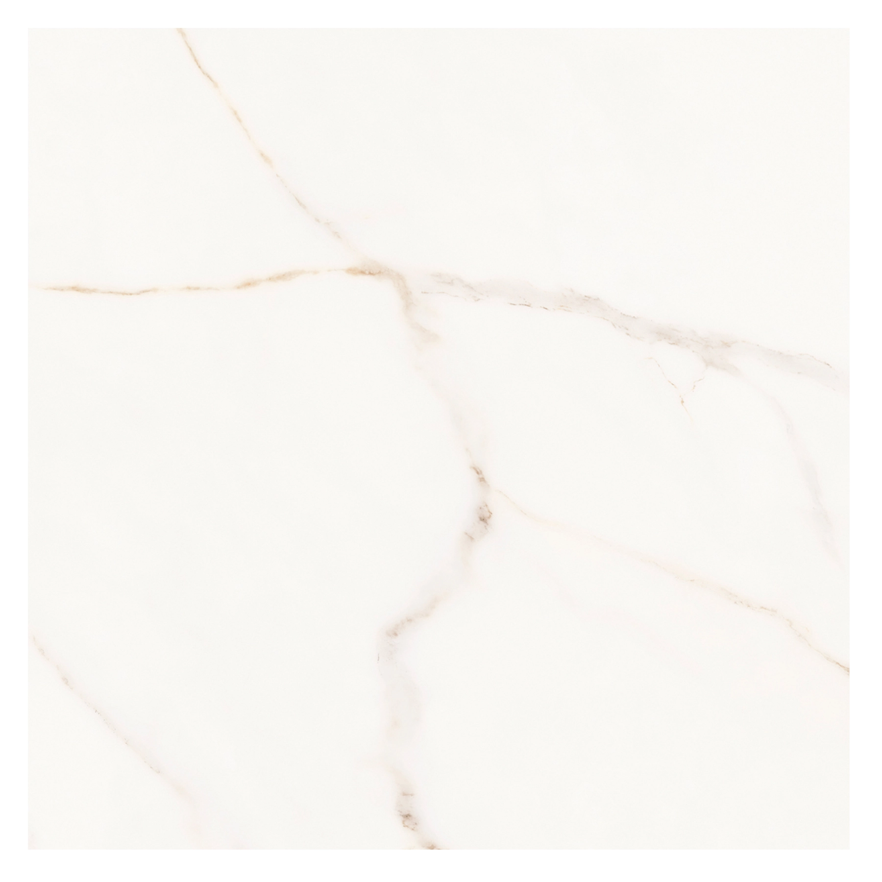 Porcelanato Marmorizado Polido Borda Reta Interno 90x90cm Opera Covelano Branco Portinari