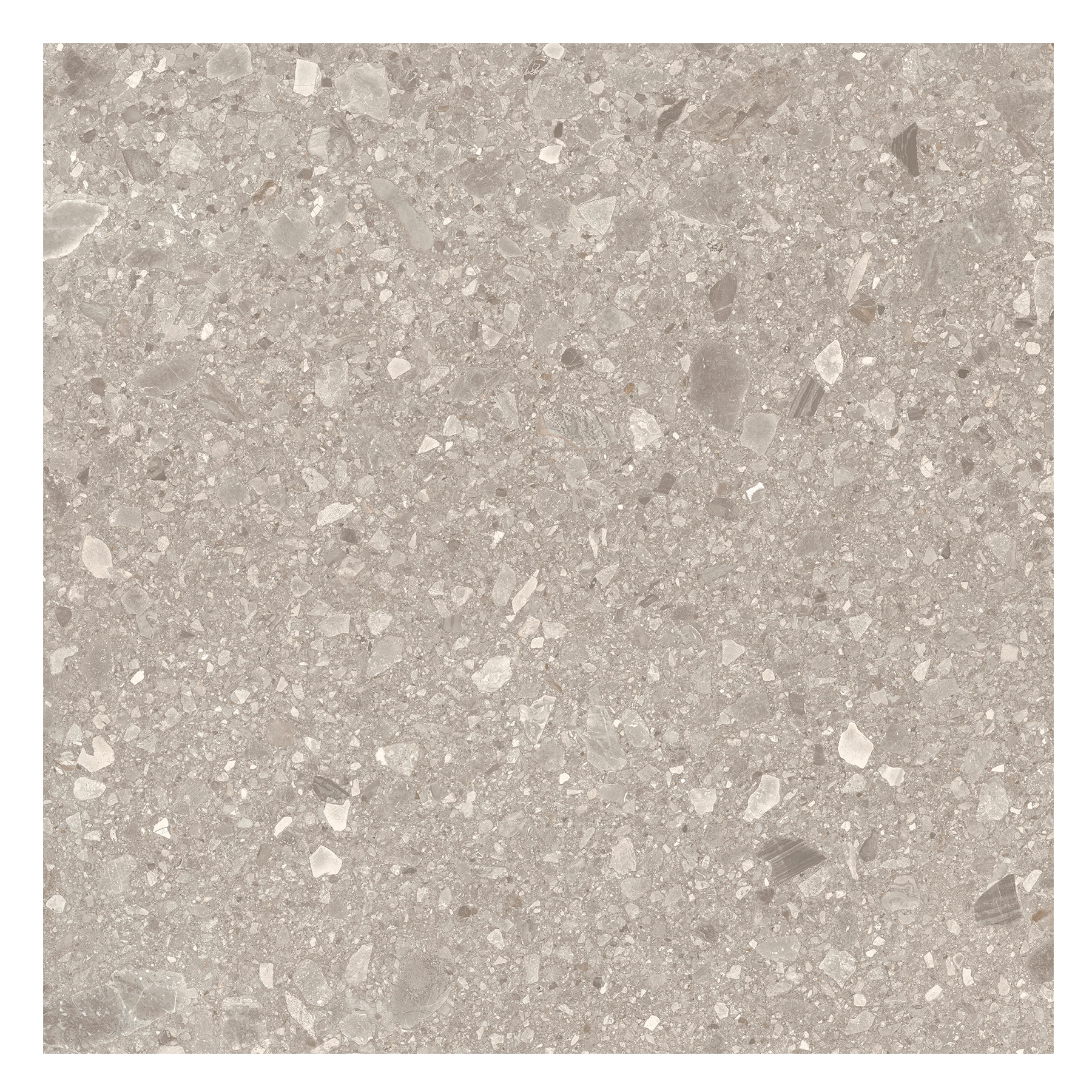 Porcelanato Pedra Acetinado Borda Reta Interno 90x90cm Caminho Cinza Portinari
