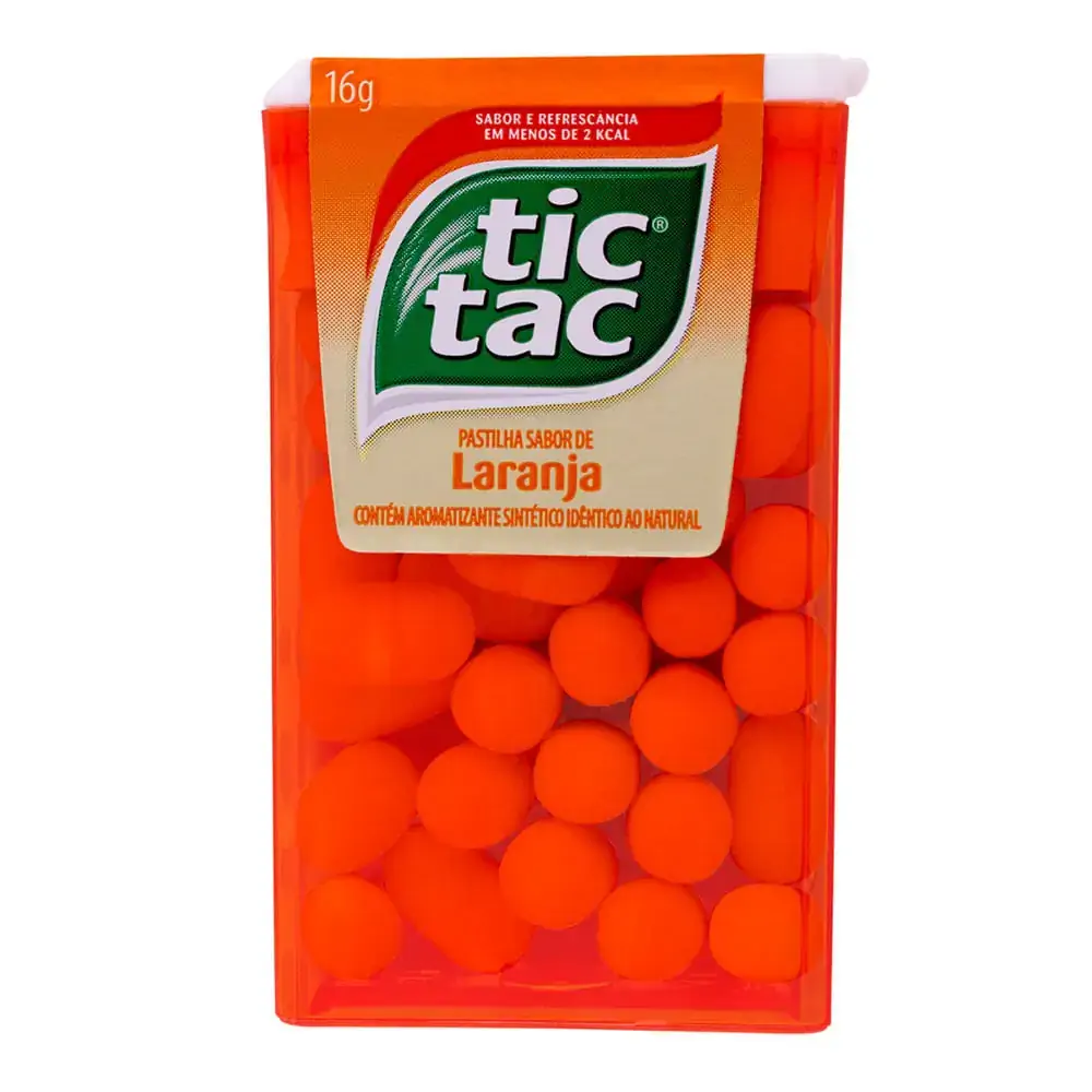 Pastilha Tic Tac 8,7g Laranja