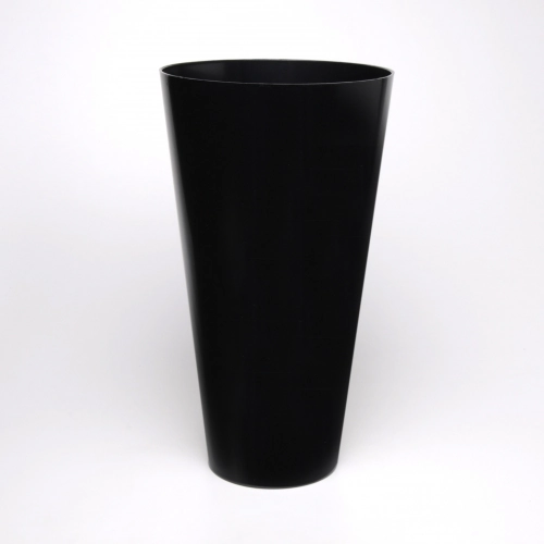 Vaso Tulipa Opaco Preto Un