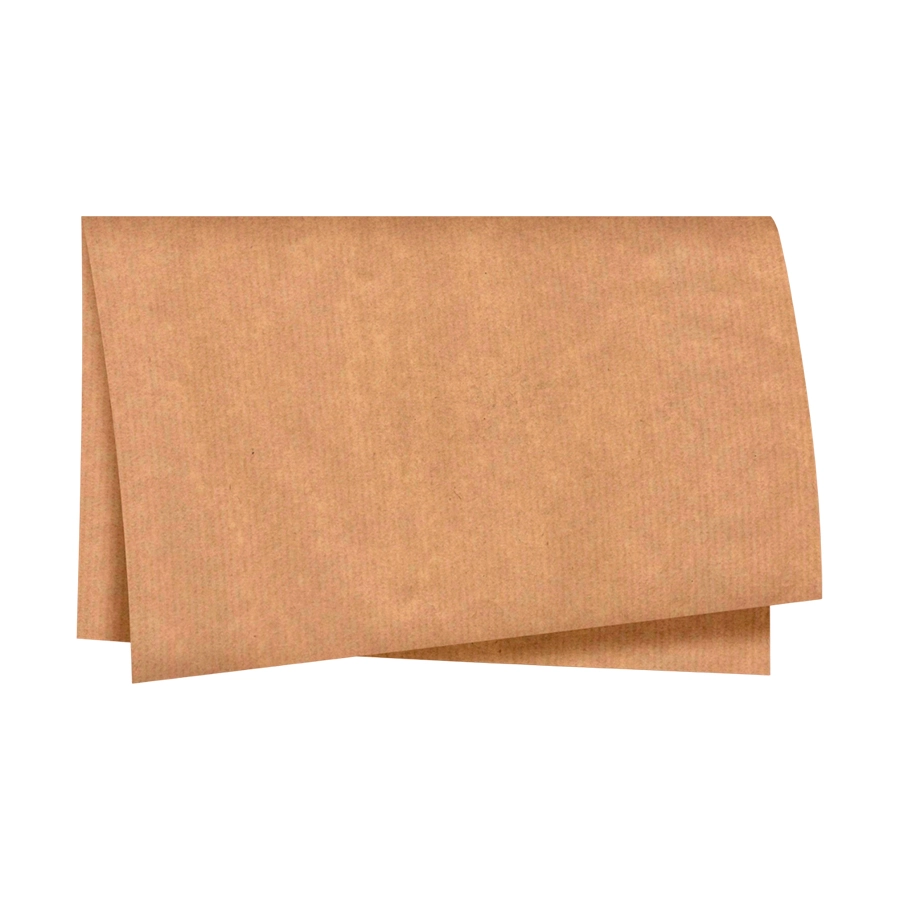 Papel Kraft Liso 68cmx79cm 25fls Natural