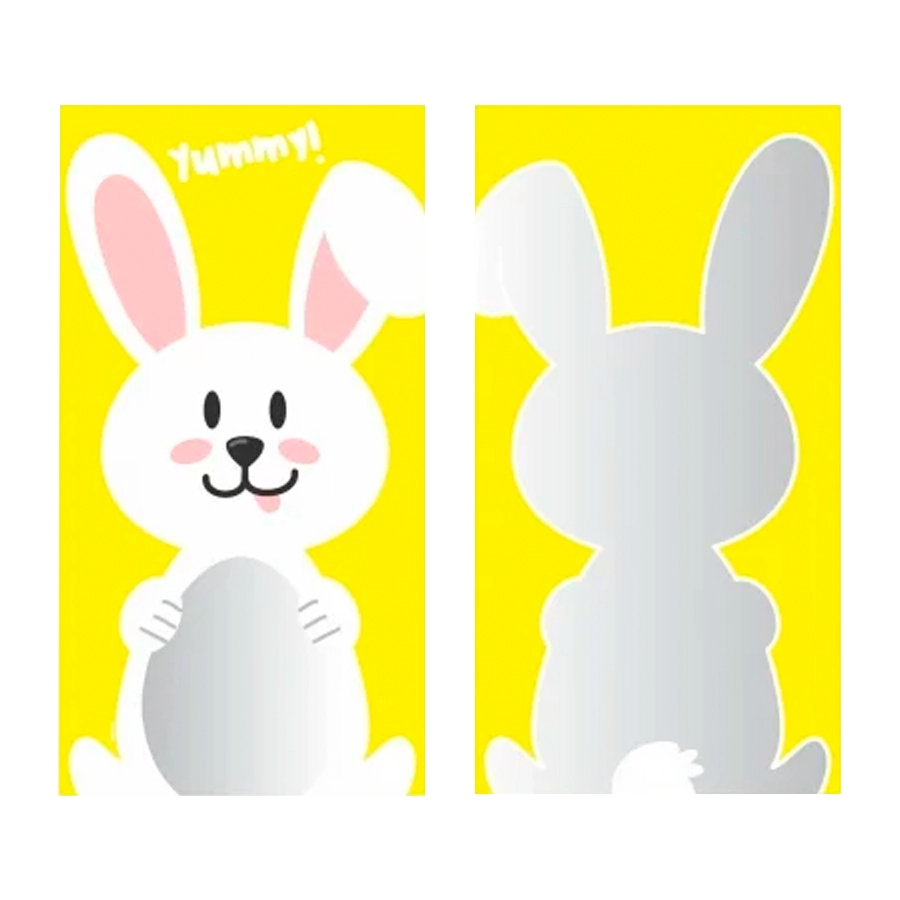 Saco Poli Happy Bunny Amar 12x22cm 50un 31776 Albano