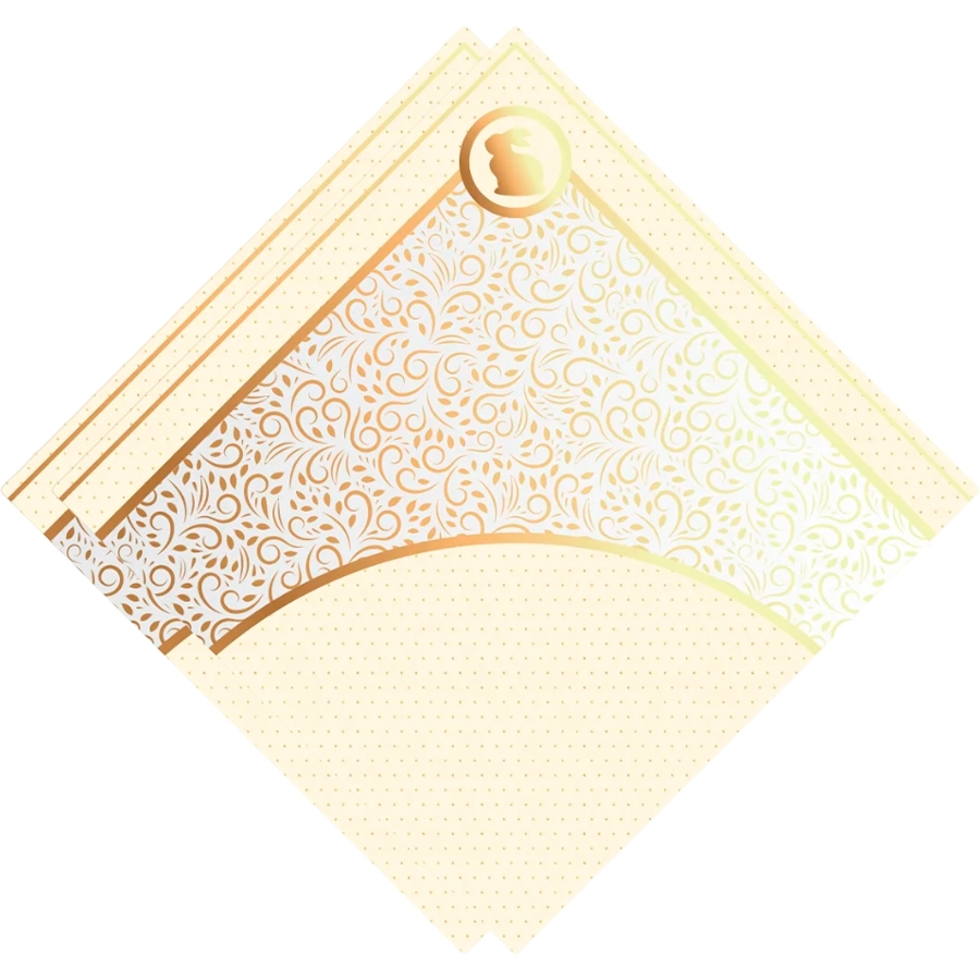 Saco P Ovo Pratik Inc Allure Brc/ouro 35x35cm 25un 32627 Albano
