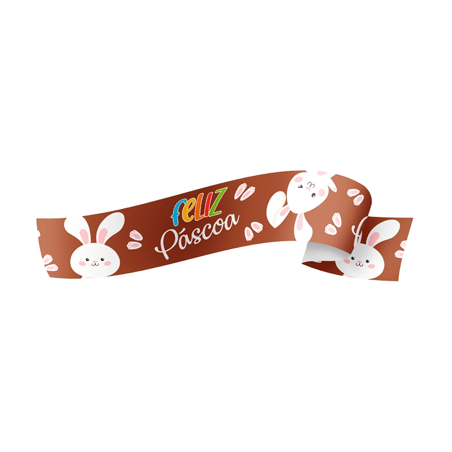 Fita Maxi Festa Da Pascoa Marrom 32mmx50m 33819 Albano