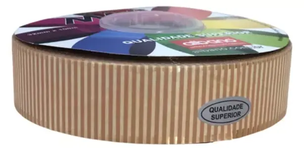 Fita Maxi Classic 32mmx100m Natural/ouro