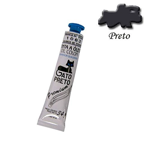 Tinta Oleo Gato Preto 26g