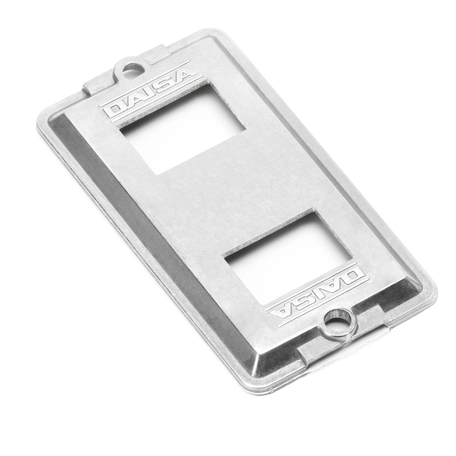 Tampa para Condulete 4x2 3/4" 2Postos Alumínio Daisa
