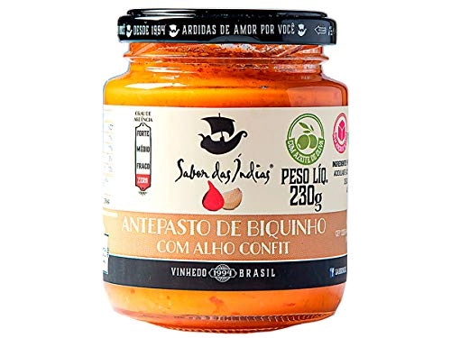 Antepasto Sabor Das Indias Biquinho Com Cebola Carameliz 230g