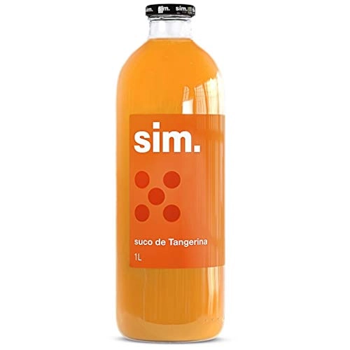 Suco Tangerina Zero Açúcar Sim. Garrafa 1l
