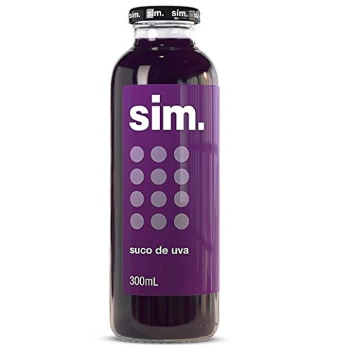 Suco Sim Uva Tinto Integral Vidro 300ml