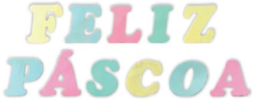 Painel Feliz Pascoa Candy Vivarte Un