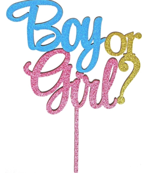 Topo Decor Revela O Boy Or Girl Eva Rs