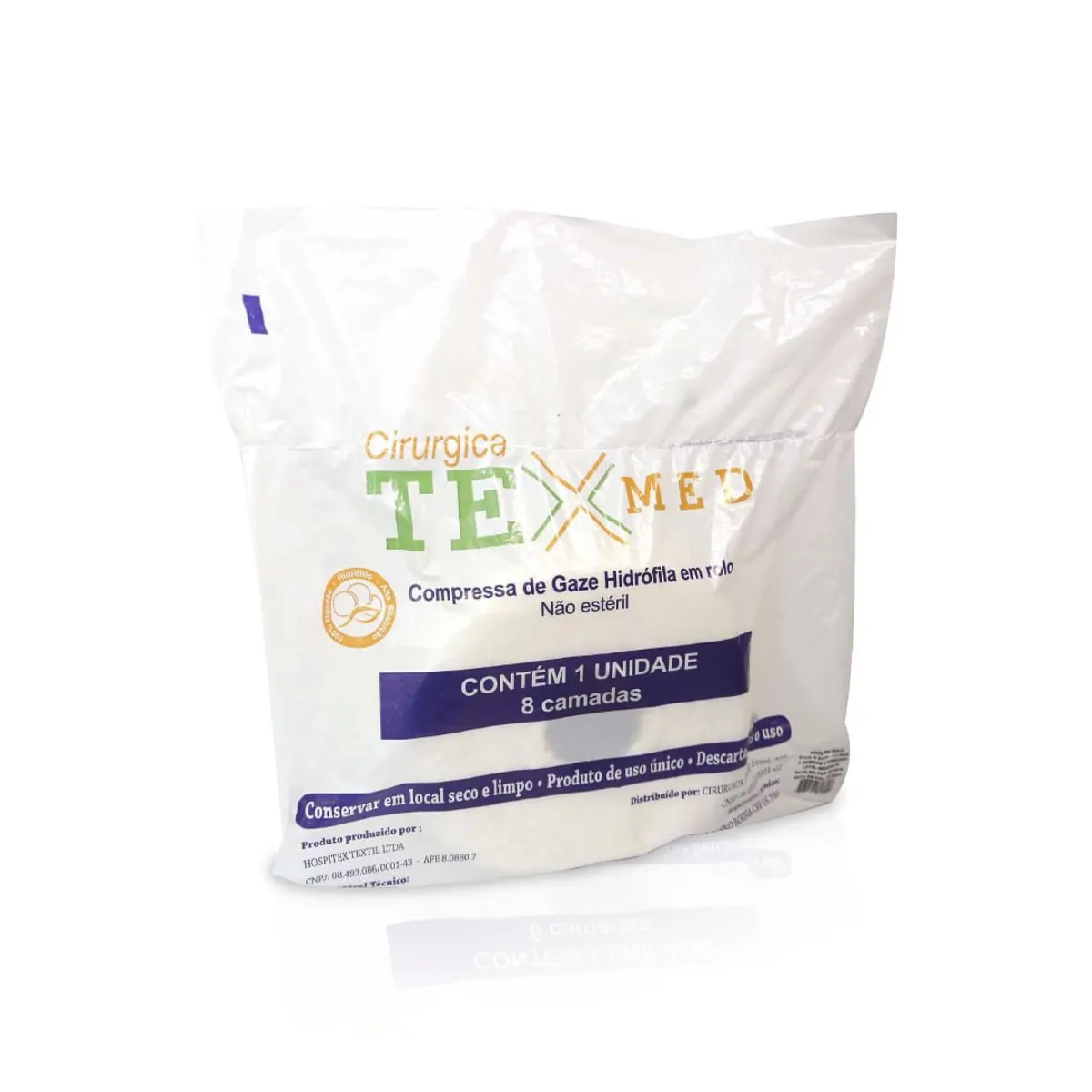 Compressa Gaze 7,5x7,5cm 13 Fios 500 Unid Texmed