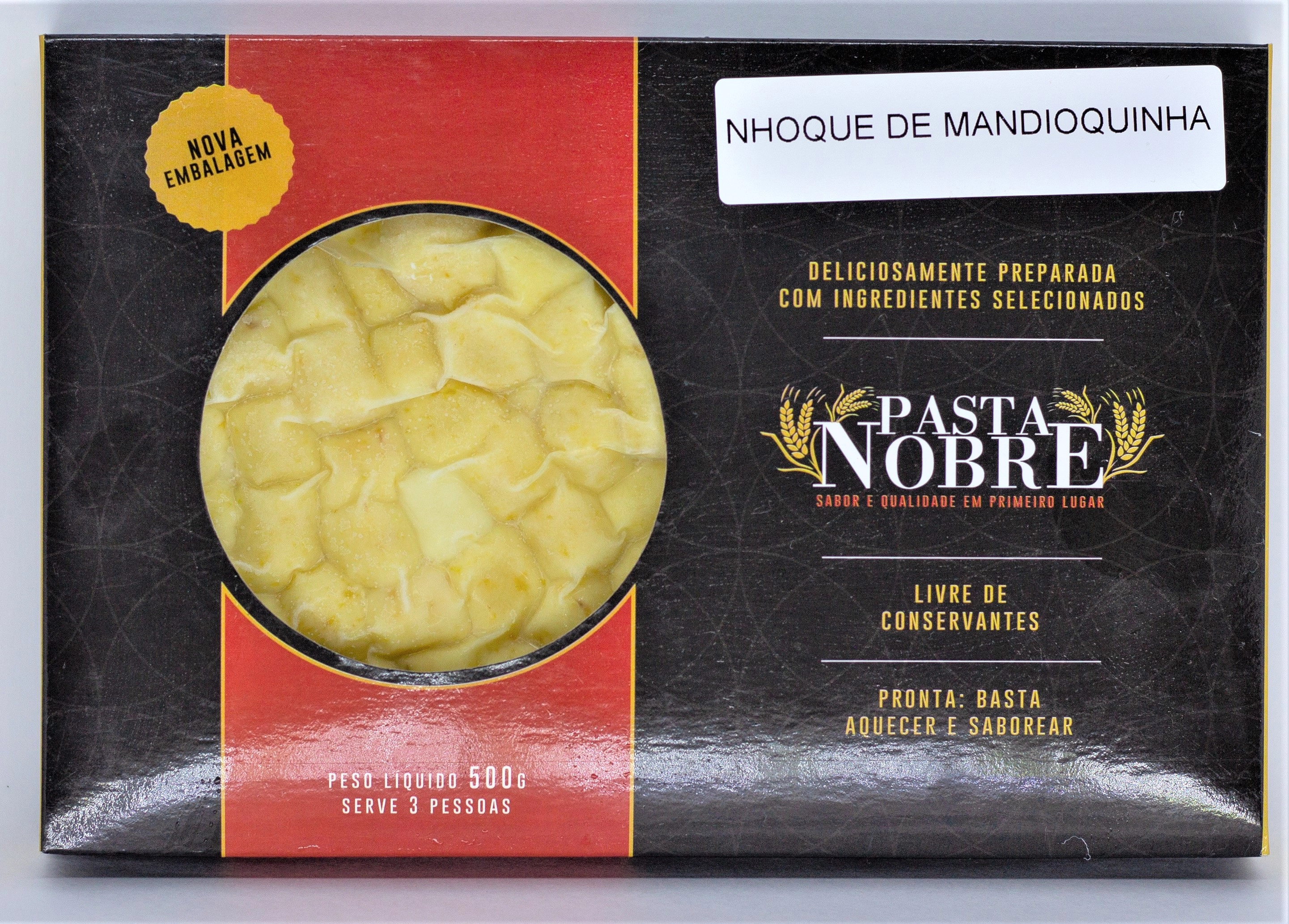 Massa Pasta Nobre 500g Nhoque Mandioquinha