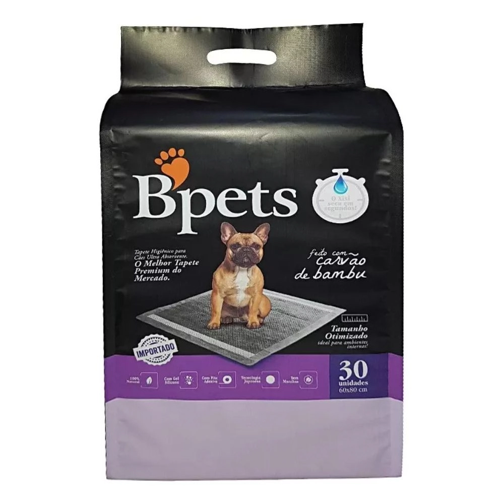 Tap.hig.bpets Carvao Bambu C 3