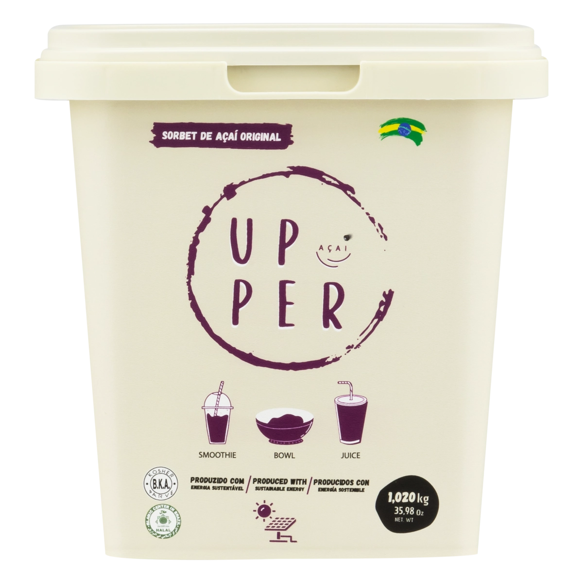 Sorbet Açaí Original Upper Pote 1,02kg