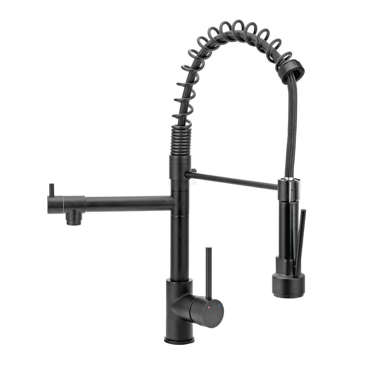 Torneira Cozinha Gourmet Monocomando Black Preto Fosco 50 Cm