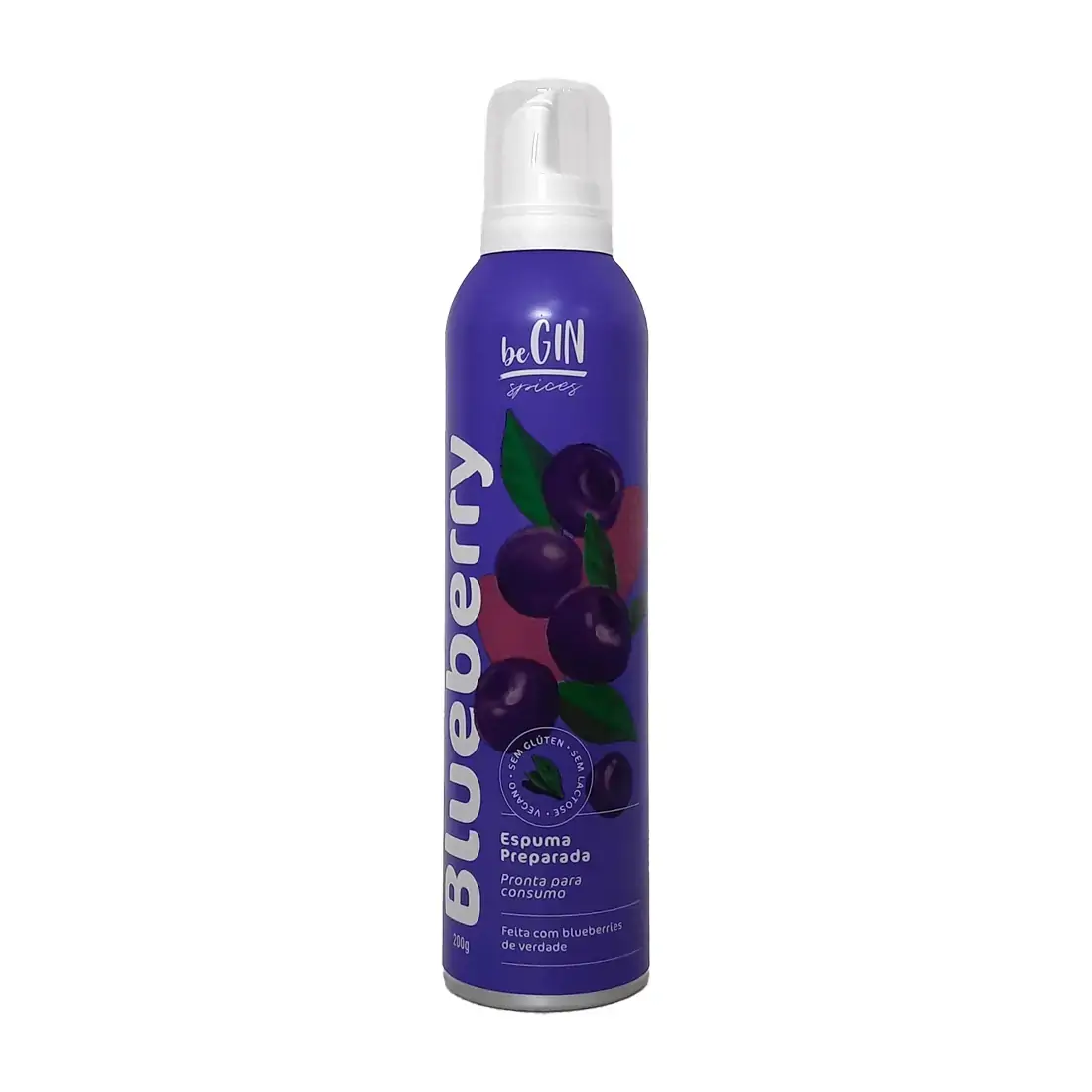 Espuma para Drinks de Blueberry 200g - Begin Spices