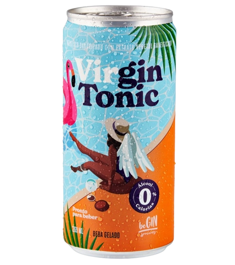 Gin Tonica Virgin Zero Alcool Lt 269ml
