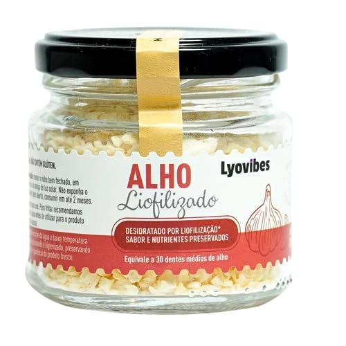 Alho Liofilizado Vidro 30g Lyovibe