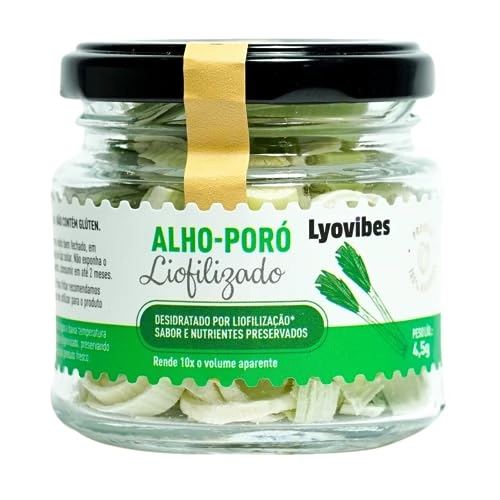 Alho Poro Liofilizado 4,5g Lyovibes