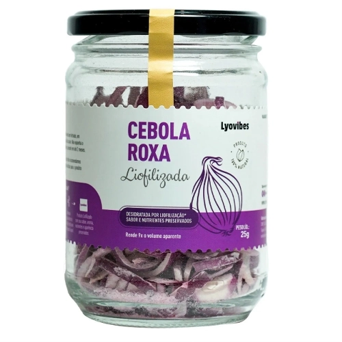 Temp Lyovibes Cebola Roxa Liofilizada Vd