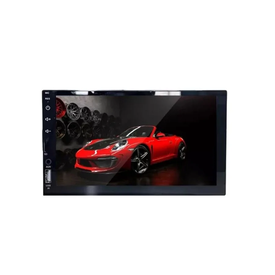 Reprodutor de Vídeo Universal Mp5 7 Pol. 2 Din Usb/Bluetooth/Sd/Mirror - H TECH HT31CA