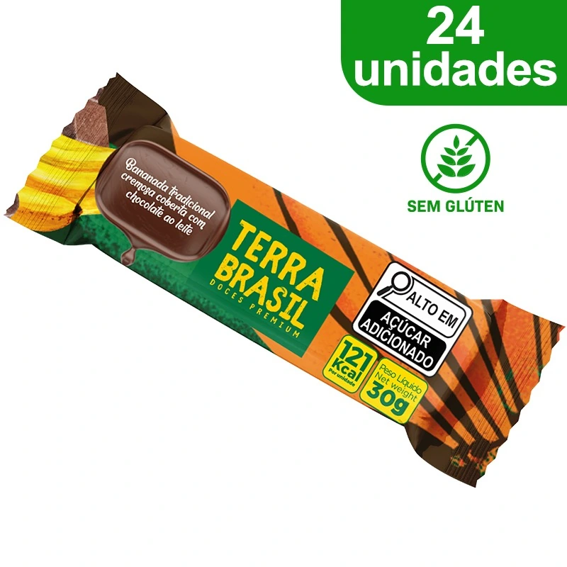 Bananada Trad.crem Cob/choc30g